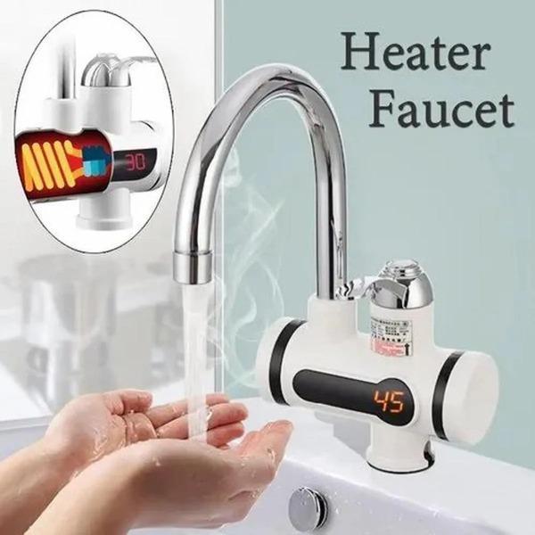 Instant Electric Water Heater Tap with Shower | Digital Temperature Display